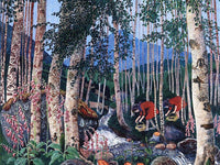 Foxgloves 7 By Nicolai Astrup Fine Art Print