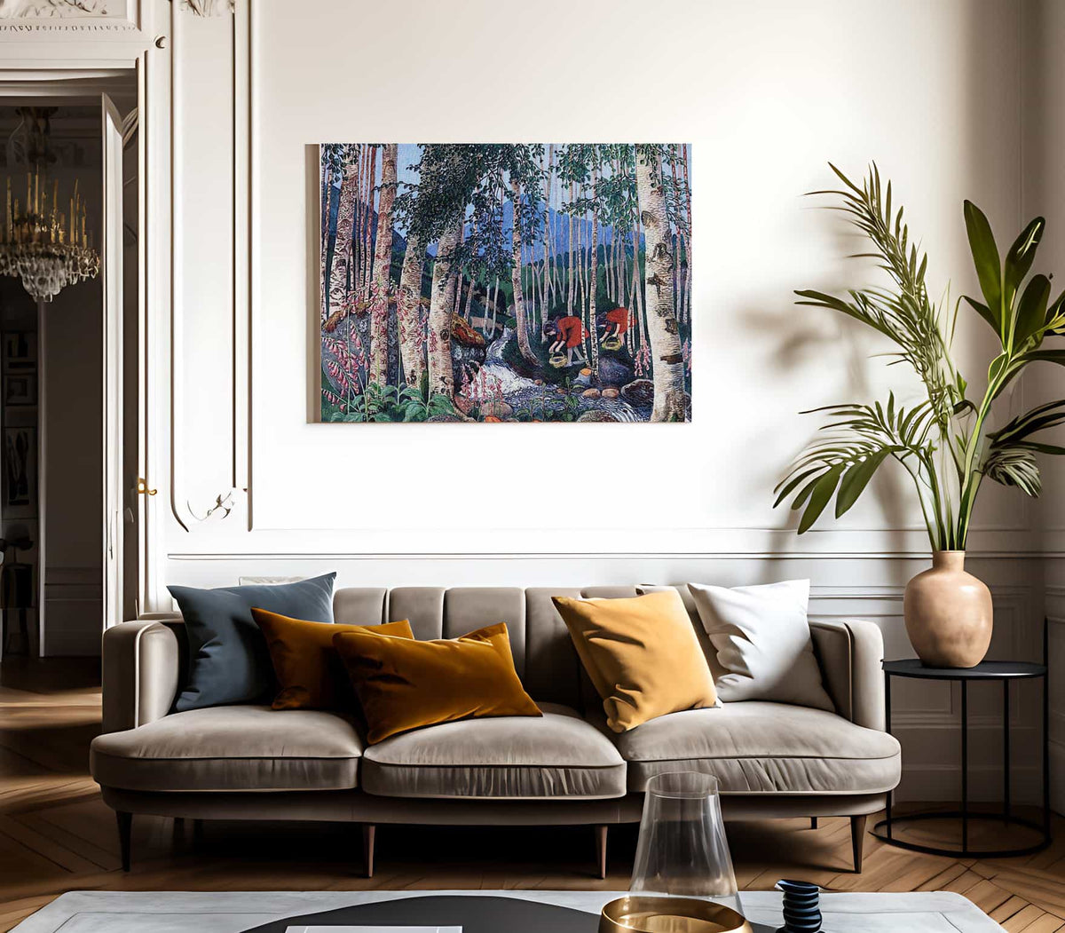 Foxgloves 7 By Nicolai Astrup Fine Art Print