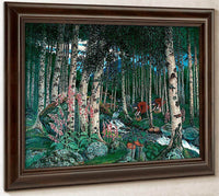 Foxgloves 8 By Nicolai Astrup Fine Art Print