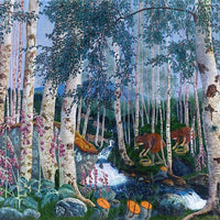 Foxgloves By Nicolai Astrup Fine Art Print