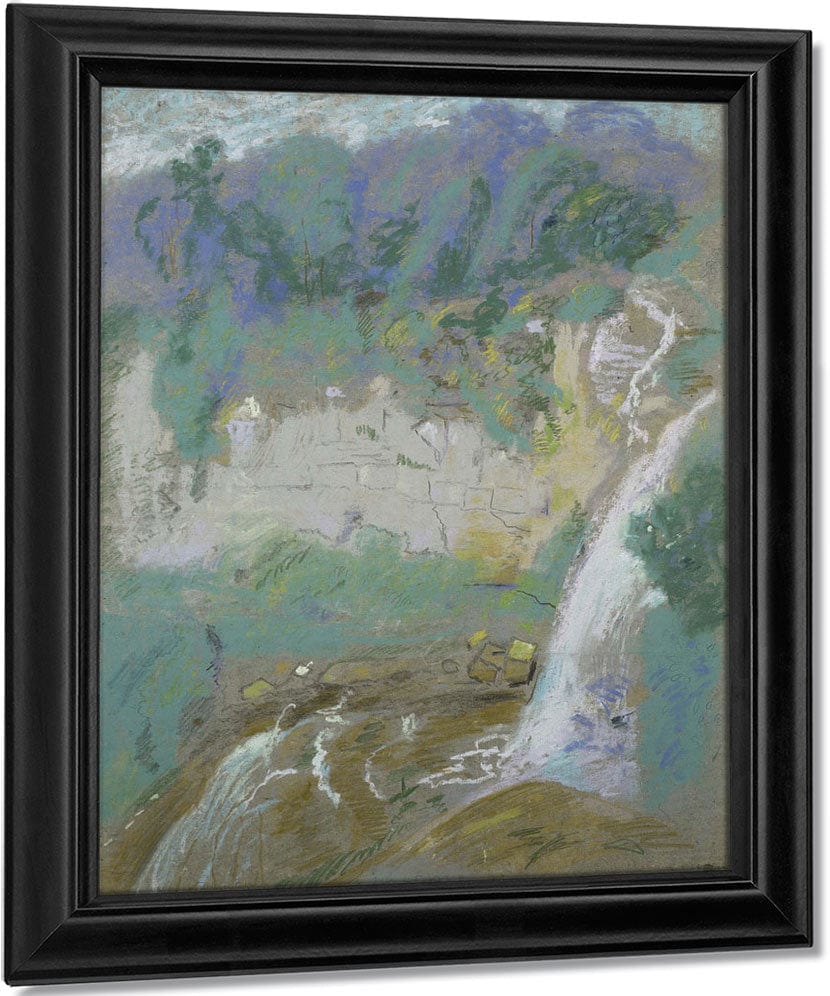 Fragment Of Chittenga Falls By Dwight William Fine Art Print