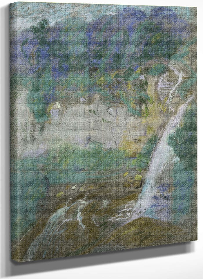 Fragment Of Chittenga Falls By Dwight William Fine Art Print