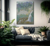 Fragment Of Chittenga Falls By Dwight William Fine Art Print