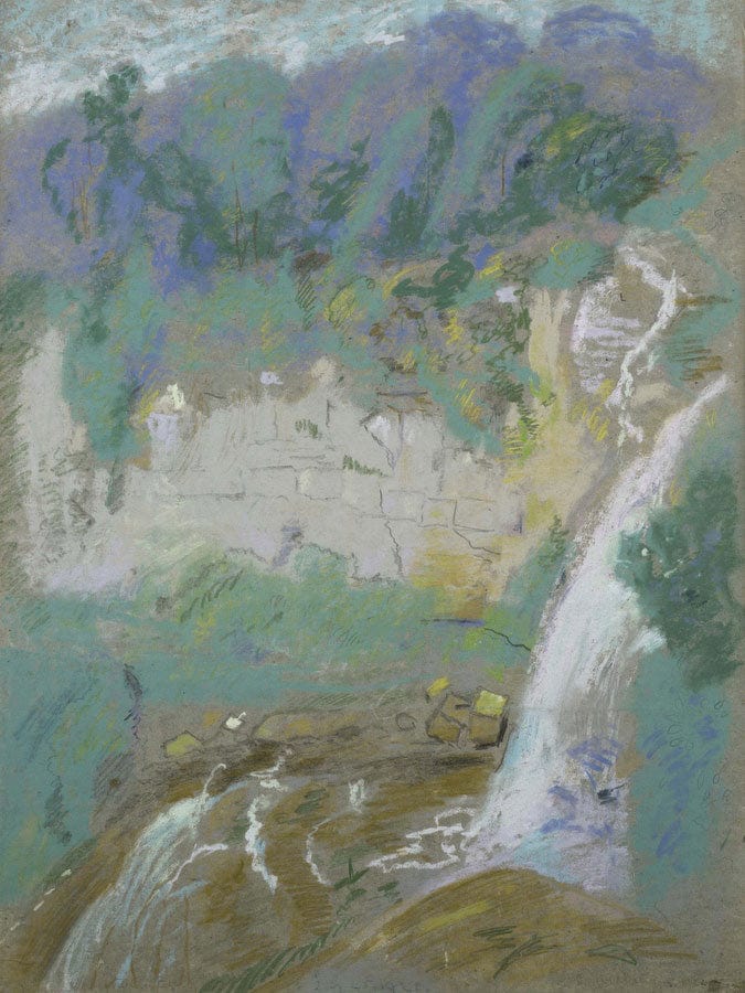 Fragment Of Chittenga Falls By Dwight William Fine Art Print