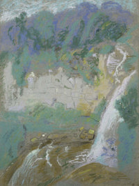 Fragment Of Chittenga Falls By Dwight William Fine Art Print
