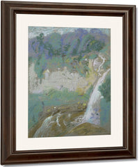Fragment Of Chittenga Falls By Dwight William Fine Art Print