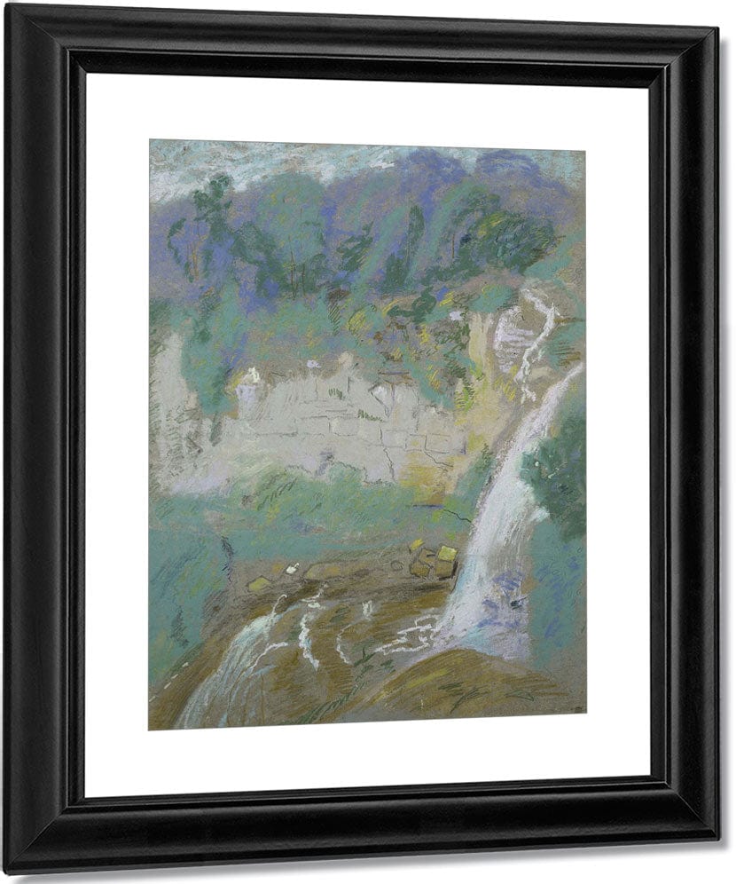 Fragment Of Chittenga Falls By Dwight William Fine Art Print