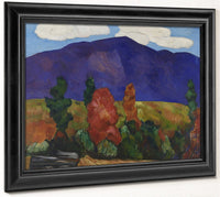 Franconia Notch (Mt. Lafayette, Franconia Notch, N.H.) By Marsden Hartley Fine Art Print