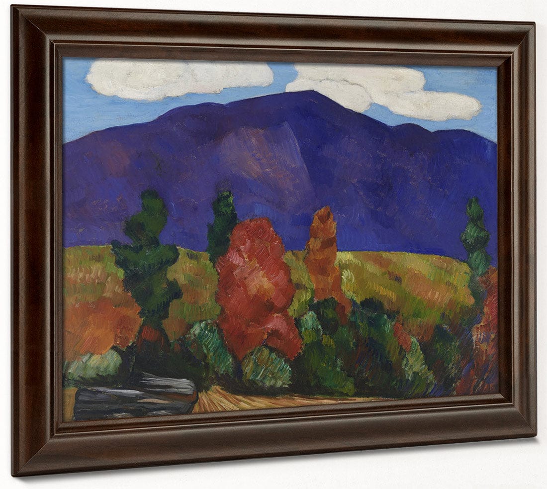 Franconia Notch (Mt. Lafayette, Franconia Notch, N.H.) By Marsden Hartley Fine Art Print