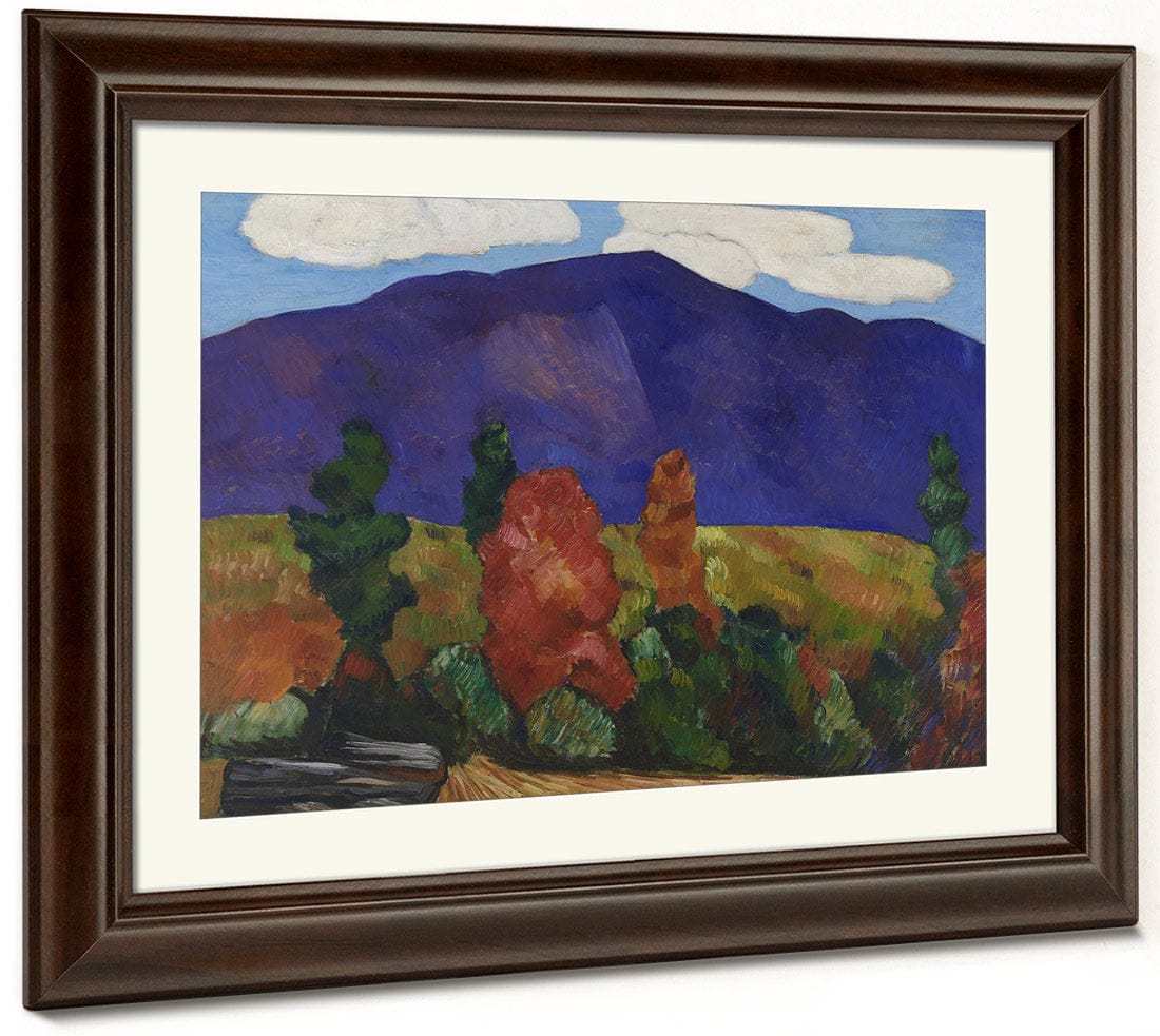 Franconia Notch (Mt. Lafayette, Franconia Notch, N.H.) By Marsden Hartley Fine Art Print