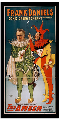 Frank Daniels  Vintage Poster Fine Art Print