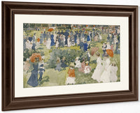 Franklin Park, Boston  2 By Maurice Brazil Prendergast Fine Art Print