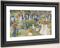 Franklin Park, Boston  2 By Maurice Brazil Prendergast Fine Art Print