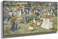 Franklin Park, Boston  2 By Maurice Brazil Prendergast Fine Art Print