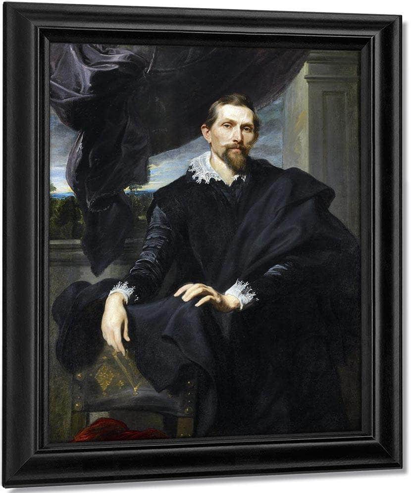 Frans Snyders By Anthony Van Dyck Fine Art Print