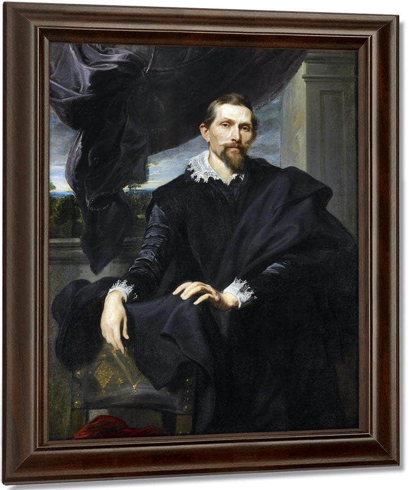 Frans Snyders By Anthony Van Dyck Fine Art Print