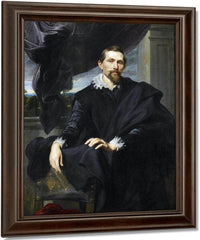 Frans Snyders By Anthony Van Dyck Fine Art Print
