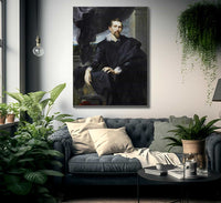Frans Snyders By Anthony Van Dyck Fine Art Print