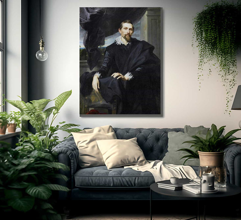 Frans Snyders By Anthony Van Dyck Fine Art Print