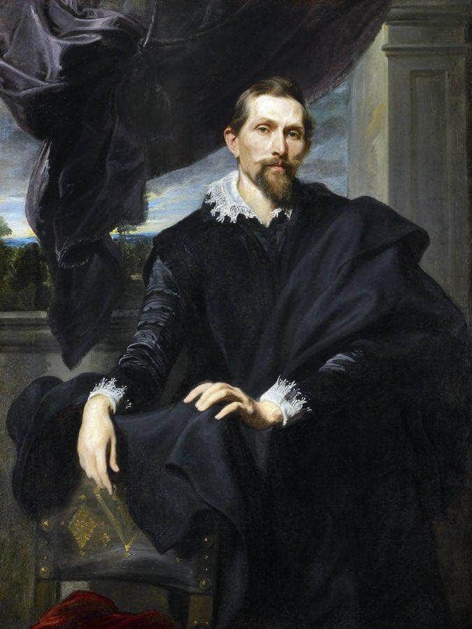 Frans Snyders By Anthony Van Dyck Fine Art Print