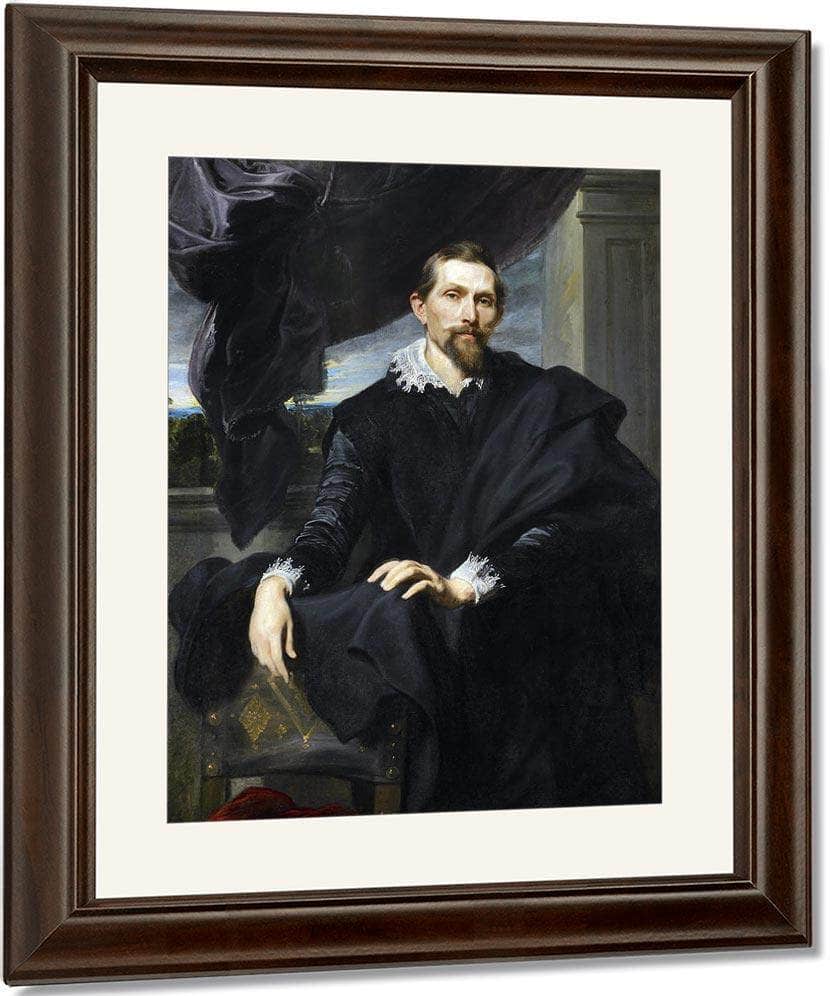 Frans Snyders By Anthony Van Dyck Fine Art Print
