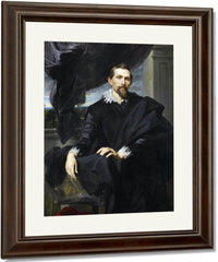 Frans Snyders By Anthony Van Dyck Fine Art Print