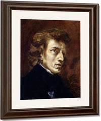 Frederic Chopin (1810 49) By Ferdinand Victor Eugene Delacroix Fine Art Print