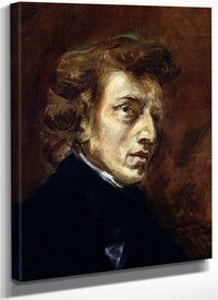 Frederic Chopin (1810 49) By Ferdinand Victor Eugene Delacroix Fine Art Print