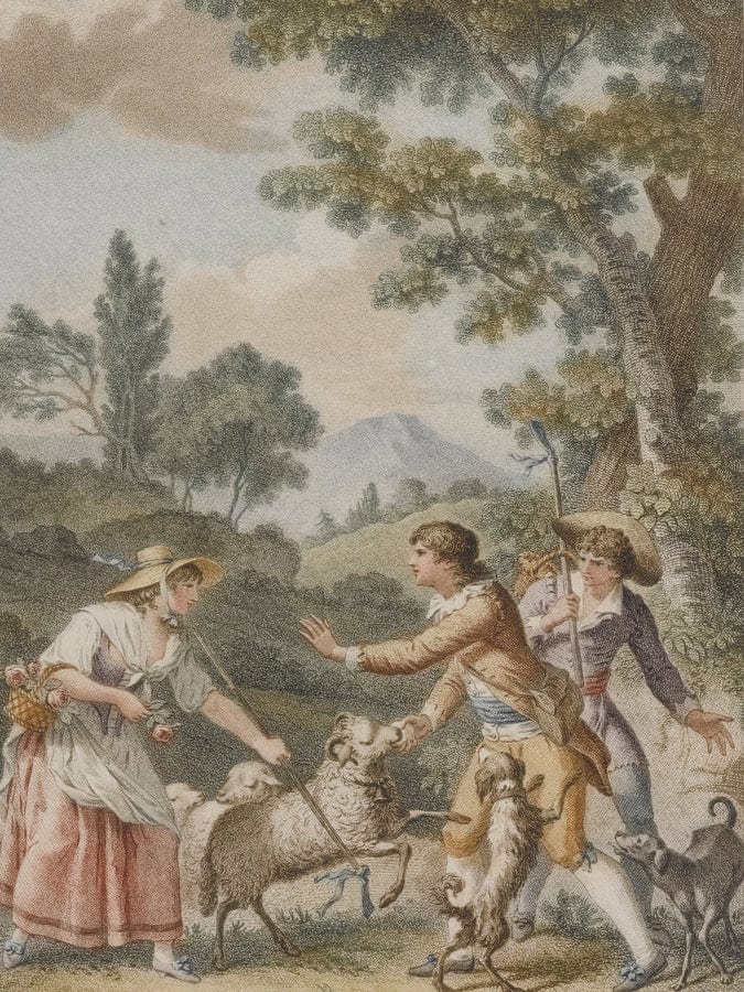 French Literature And Miscellany By Marie Danforth Page Fine Art Print