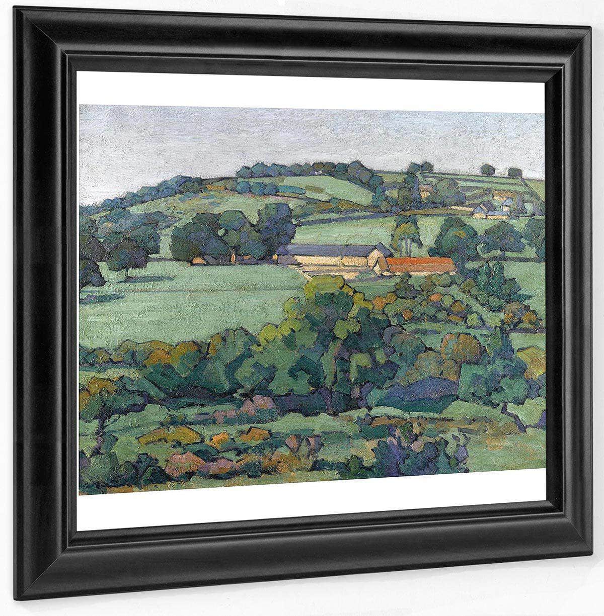 French Nut Tree Farm By Robert Reid Fine Art Print