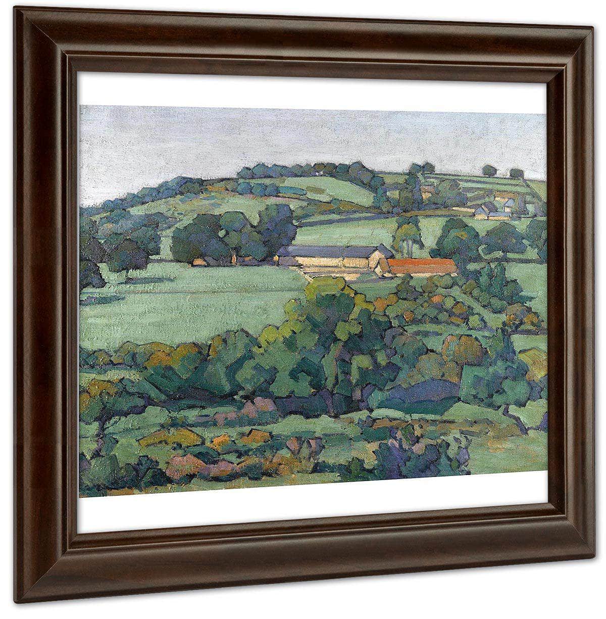 French Nut Tree Farm By Robert Reid Fine Art Print