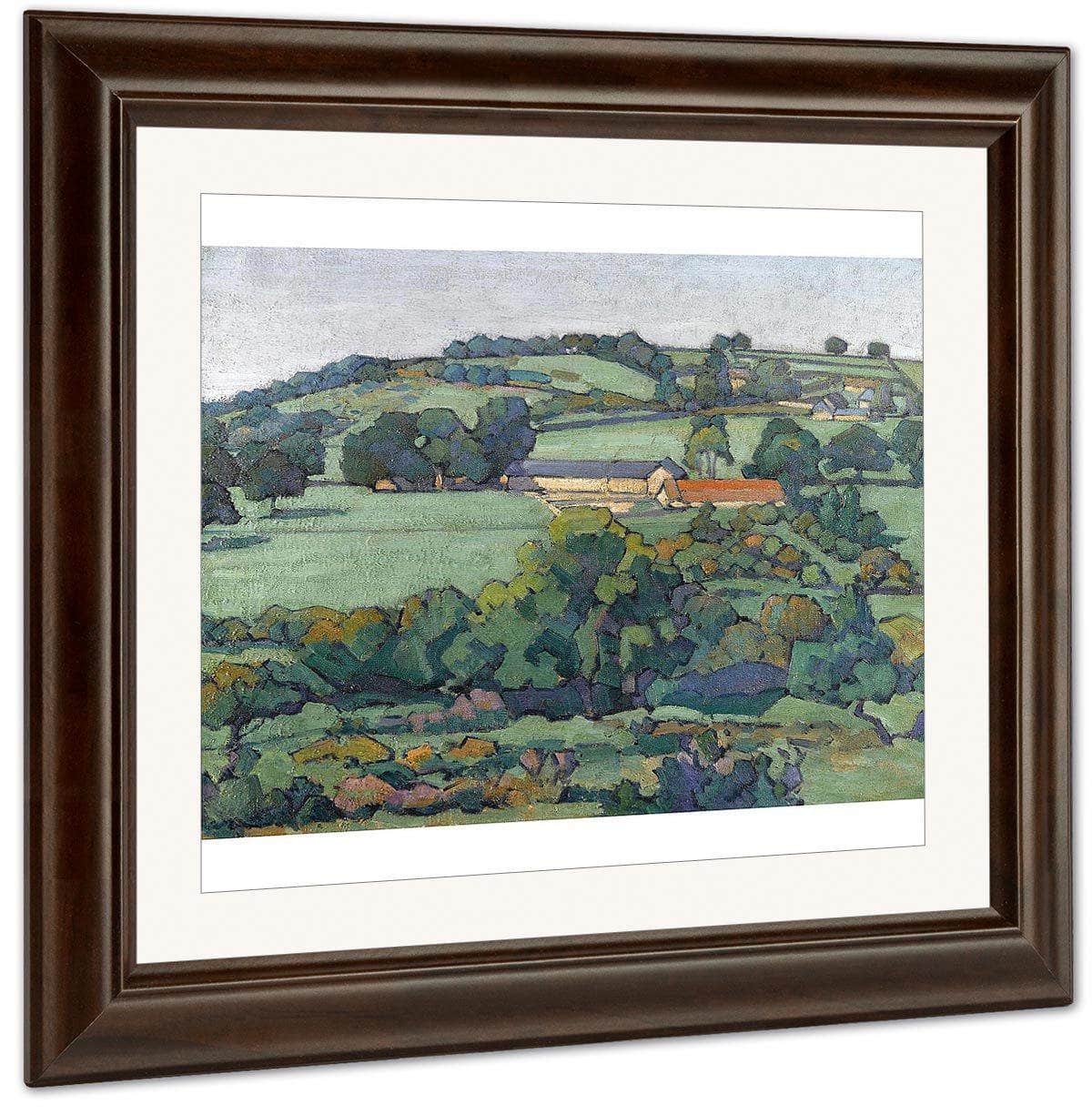 French Nut Tree Farm By Robert Reid Fine Art Print