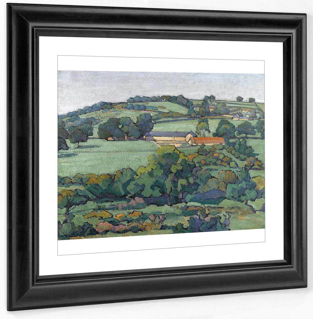 French Nut Tree Farm By Robert Reid Fine Art Print