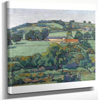 French Nut Tree Farm By Robert Reid Fine Art Print