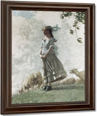 Fresh Air By Winslow Homer Fine Art Print