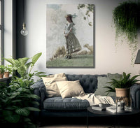 Fresh Air By Winslow Homer Fine Art Print