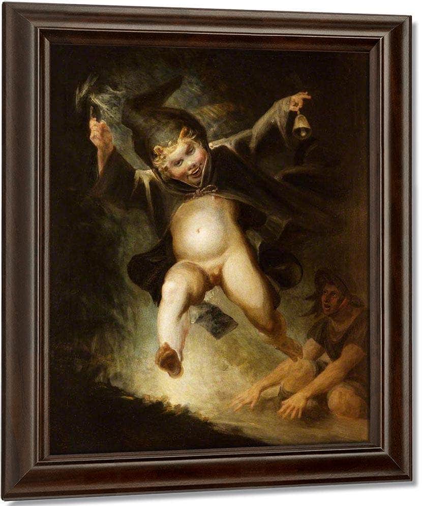 Friar Puck By Henry Fuseli Fine Art Print