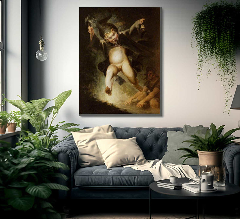 Friar Puck By Henry Fuseli Fine Art Print
