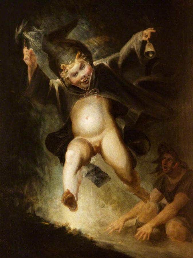 Friar Puck By Henry Fuseli Fine Art Print