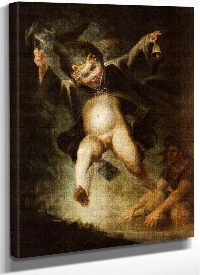 Friar Puck By Henry Fuseli Fine Art Print