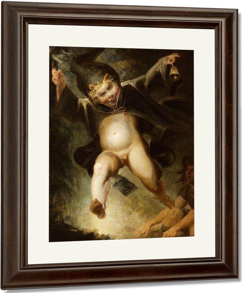 Friar Puck By Henry Fuseli Fine Art Print