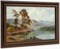 Friars Crag Derwentwater By Alfred De Breanski Fine Art Print