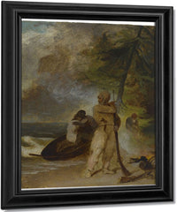 Friday's Father Rescued By Thomas Sully Fine Art Print