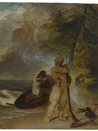 Friday's Father Rescued By Thomas Sully Fine Art Print