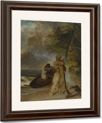 Friday's Father Rescued By Thomas Sully Fine Art Print