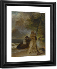 Friday's Father Rescued By Thomas Sully Fine Art Print