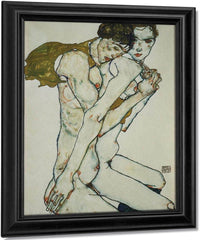 Friendship By Egon Schiele Fine Art Print