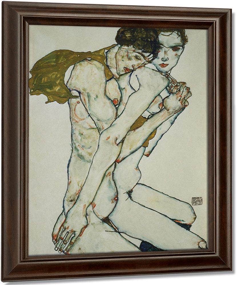 Friendship By Egon Schiele Fine Art Print