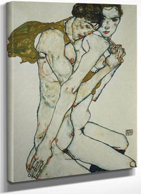 Friendship By Egon Schiele Fine Art Print