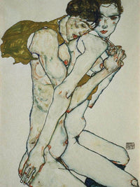 Friendship By Egon Schiele Fine Art Print